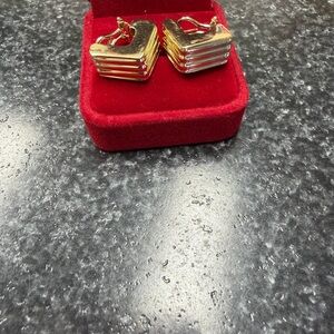 14k solid gold earrings